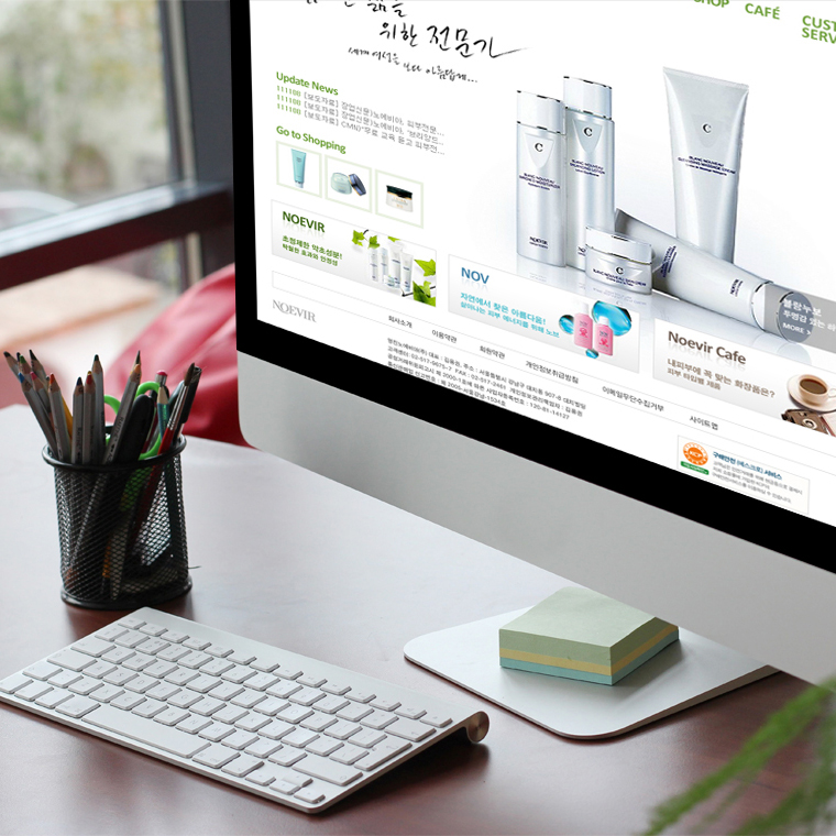 Noevir E-commerce Platform Development